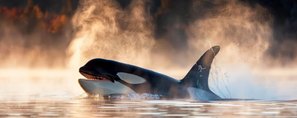 The Orca is critically endangered due to changing environmental conditions.